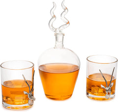 Antler Decanter Set