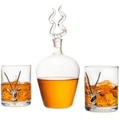 Antler Decanter Set