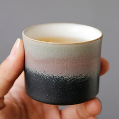 Japanese Rough Ceramic Tea Cup