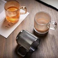 Glass Mug w/ Wooden Lid - Various