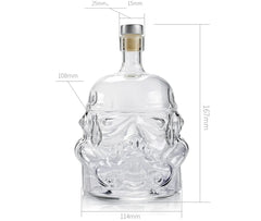 Star Wars Stormtrooper Glass Decanter & Drinkware