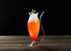 Funky Flamingo Glass