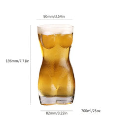 Body-Shaped Wine Glass