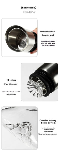 Mountain Wine Decanter